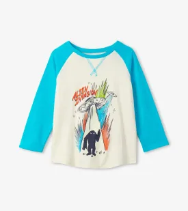 Alien Invasion Glow In The Dark raglan tee | Hatley