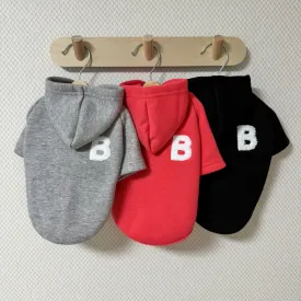 B Hoodie Sweatshirt