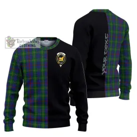 Bailey Tartan Ugly Sweater with Family Crest and Half Of Me Style