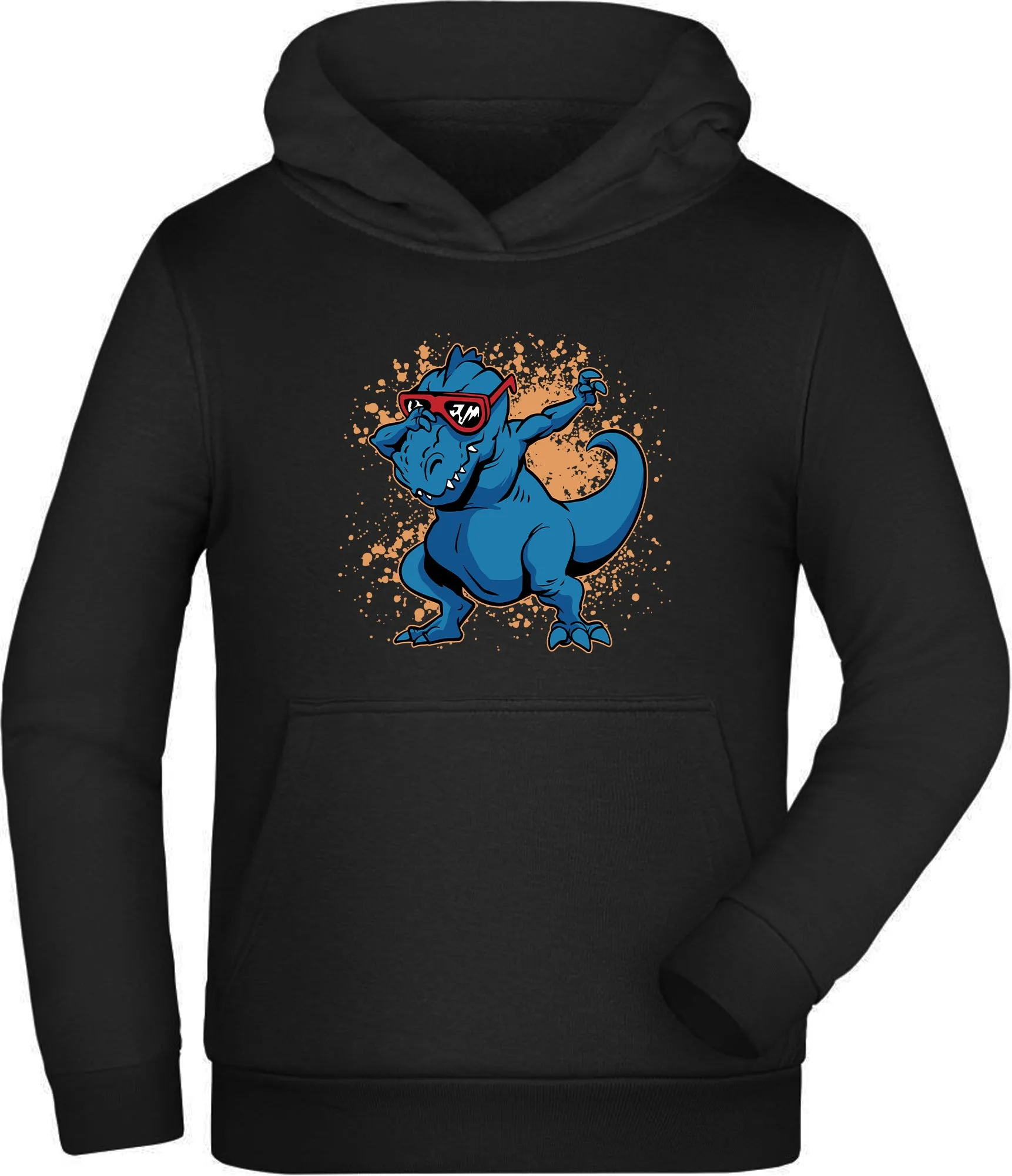 Black Dinosaur Youth Hoodie