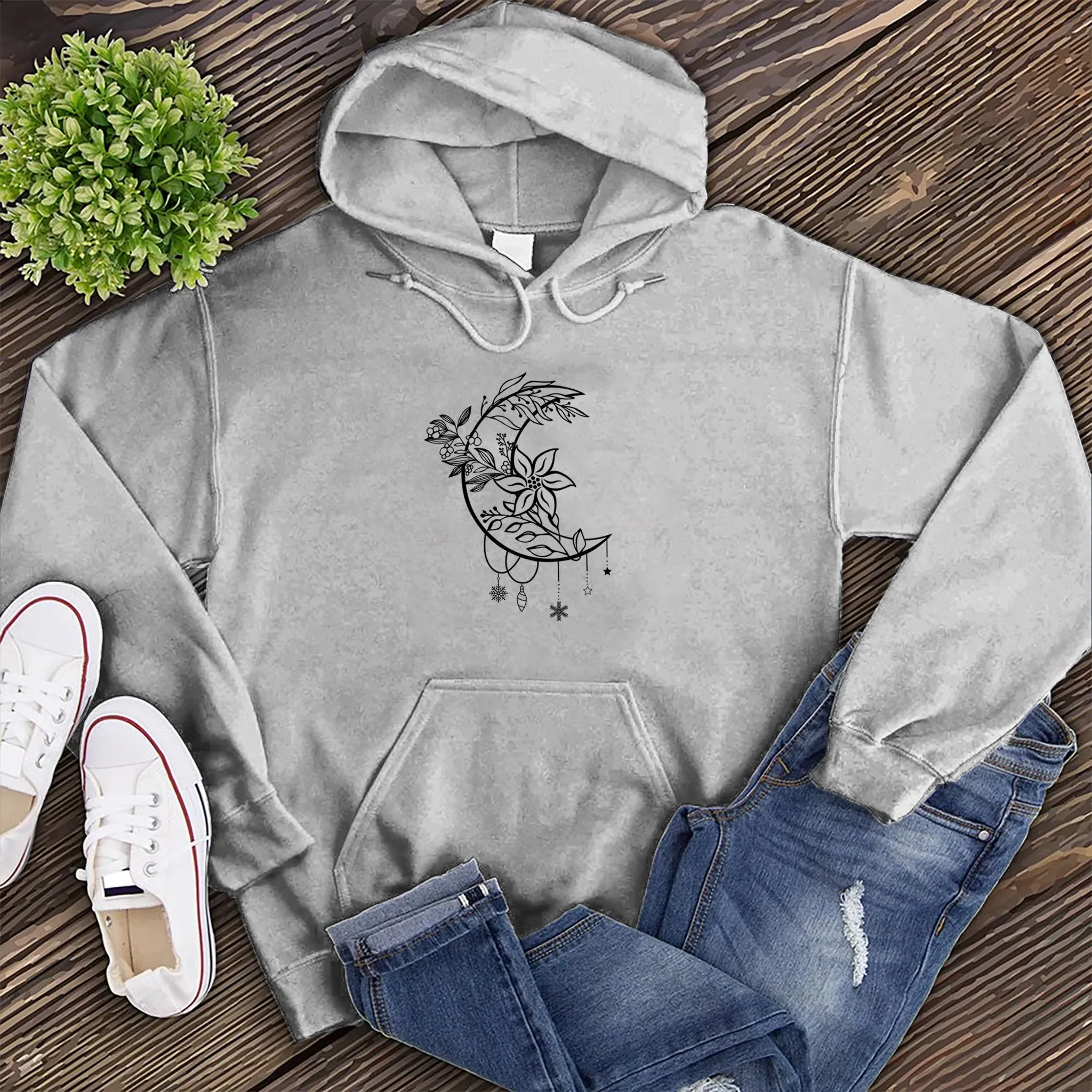 Blooming Moon Hoodie