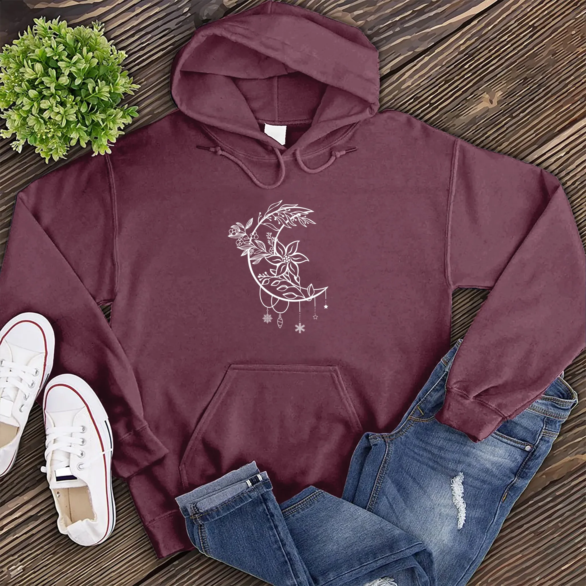 Blooming Moon Hoodie