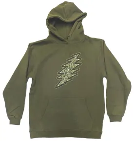 Celtic Bolt Hoodie (Oversized) Hoodie on Green