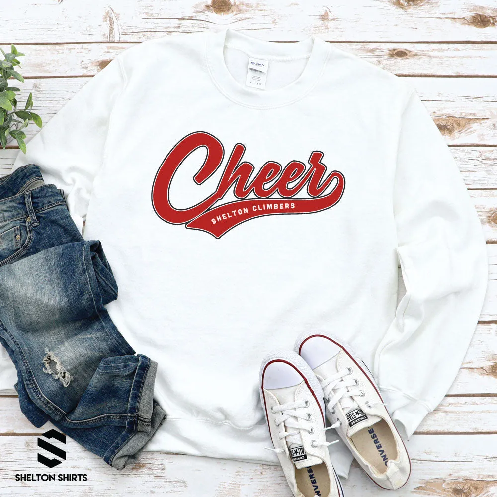 Cheer Swoosh Sweatshirt, Hoodie or T-shirt