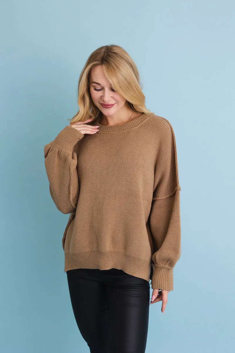 Cozy Mood Oversized Pullover Sweater