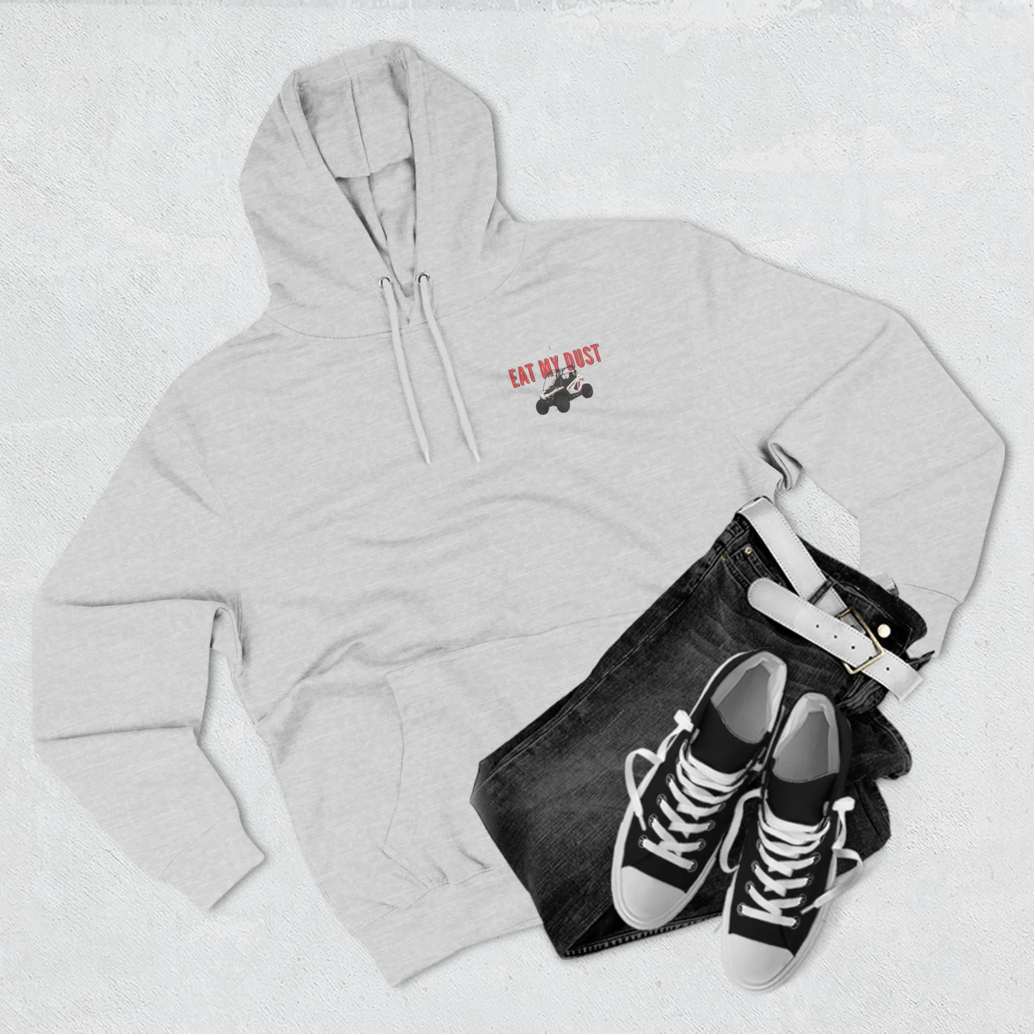 Eat My Dust Three-Panel Hoodie