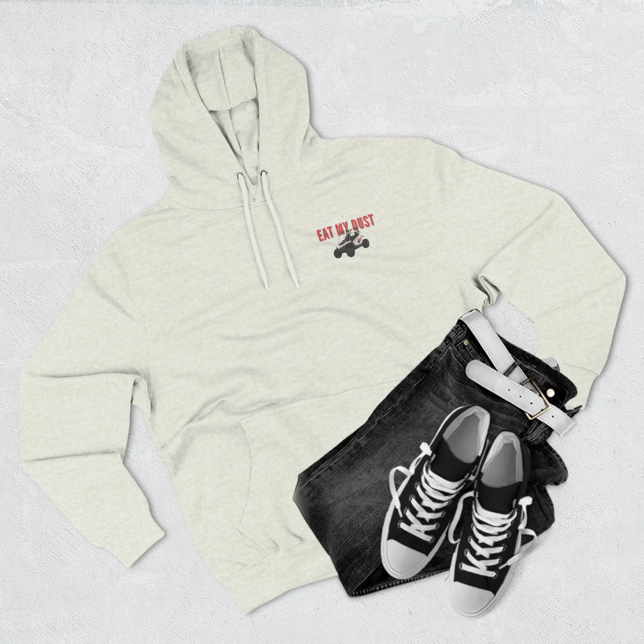 Eat My Dust Three-Panel Hoodie