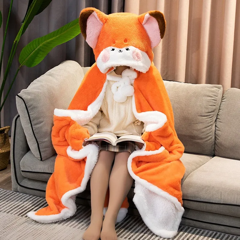 Fox Blanket Hoodie