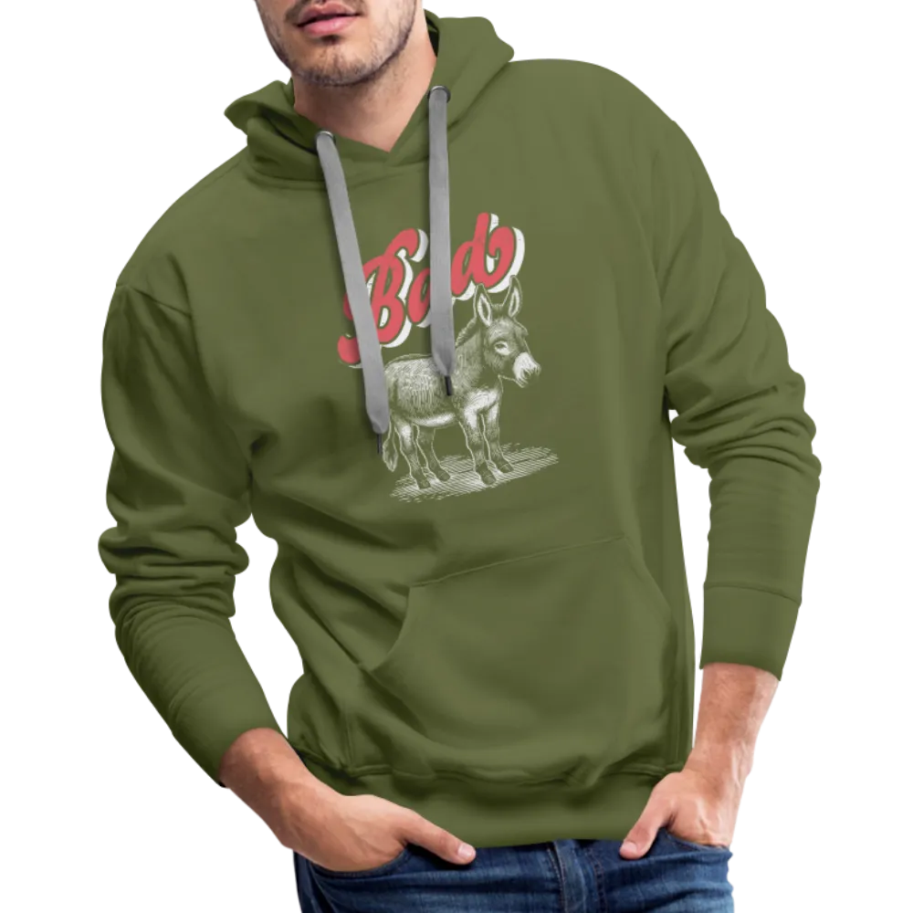 Funny Bad Ass (Donkey) Men’s Premium Hoodie