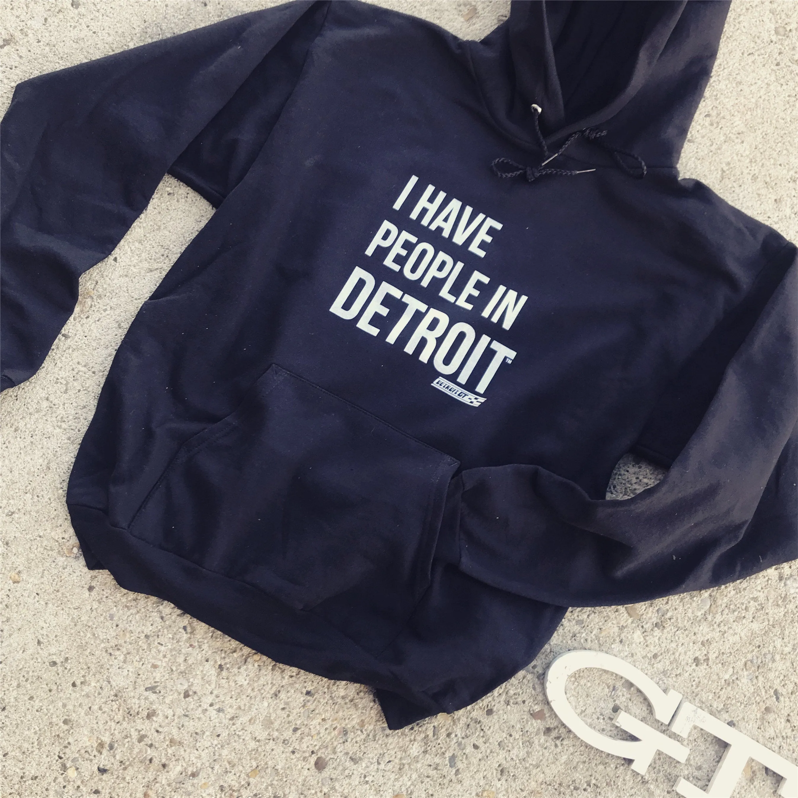 I Have People In Detroit - Unisex Hoodie