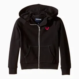 Kid's Branded Logo Fleece Hoodie