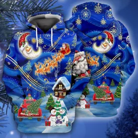 Merry Christmas 1 All Over Print 3D Hoodie For Men And Women, Christmas Gift, Warm Winter Clothes, Best Outfit Christmas