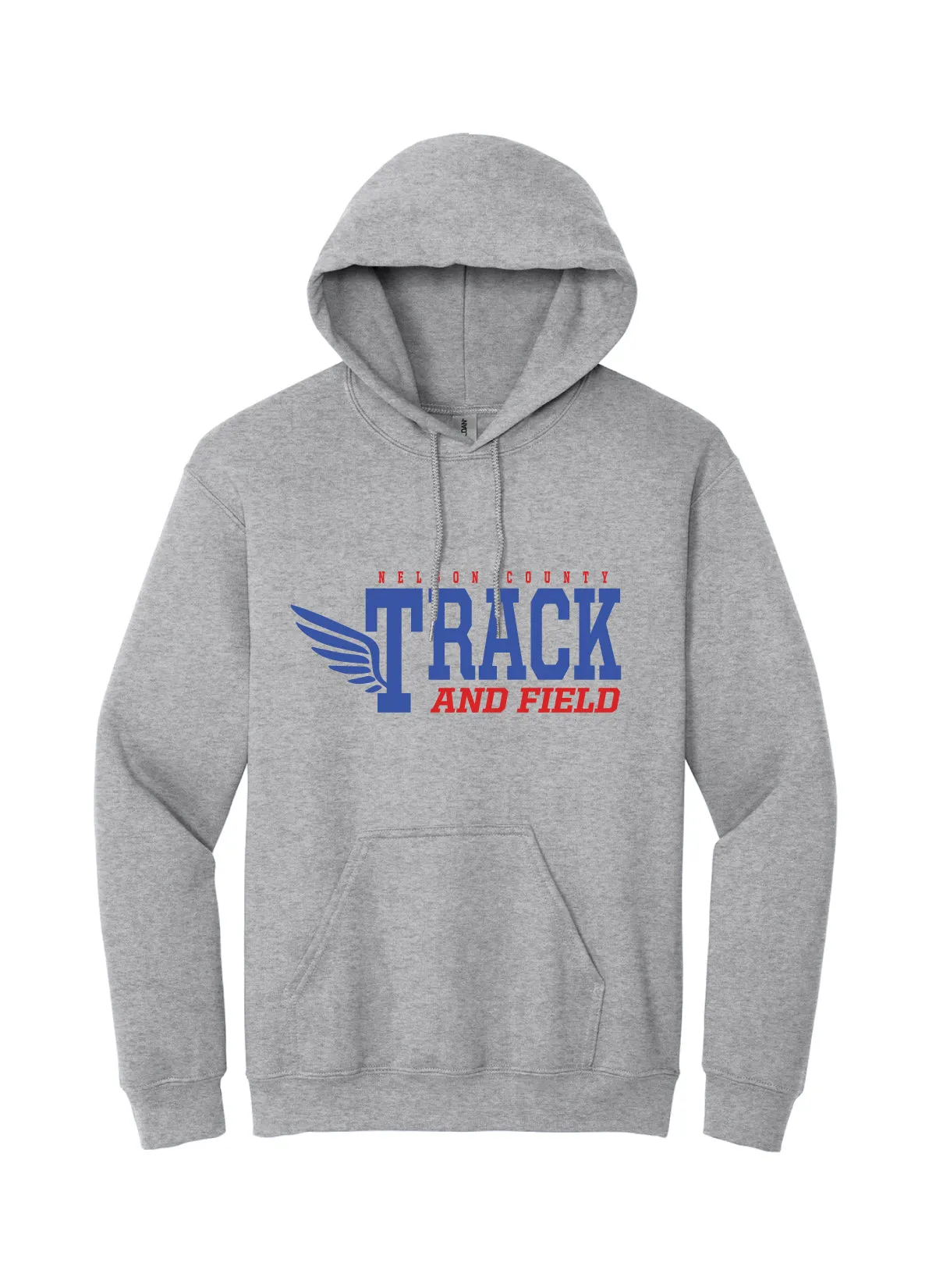 Nelson County Track & Field Hoodie