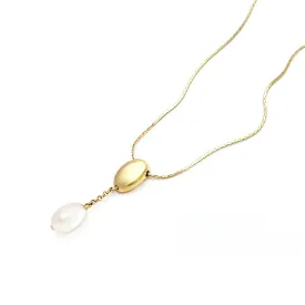 Origin Pearldrop Pendant - Gold