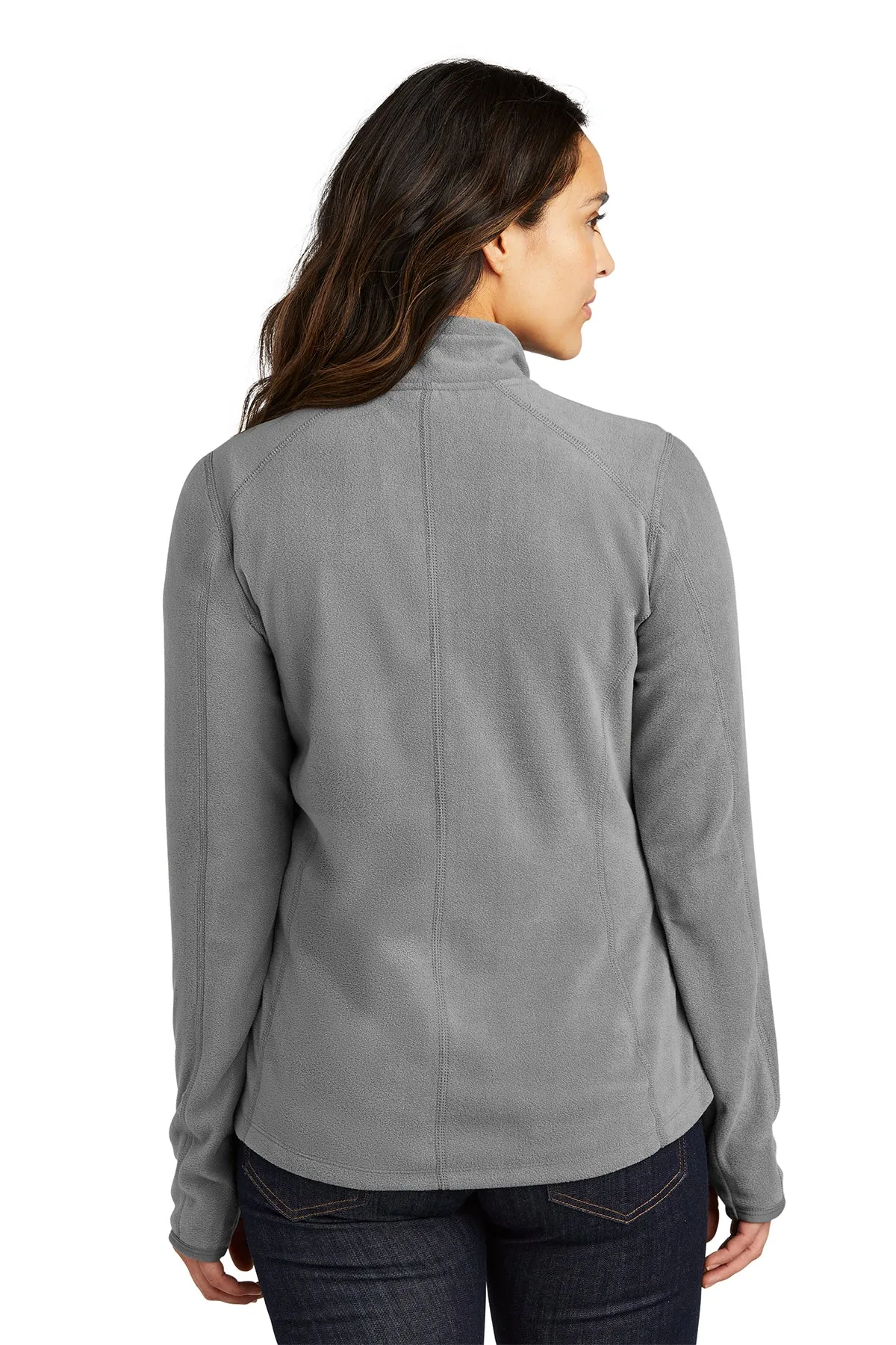 Port Authority Ladies Microfleece 1/2-Zip  Pullover, Pearl Grey [Ken Anderson Alliance]