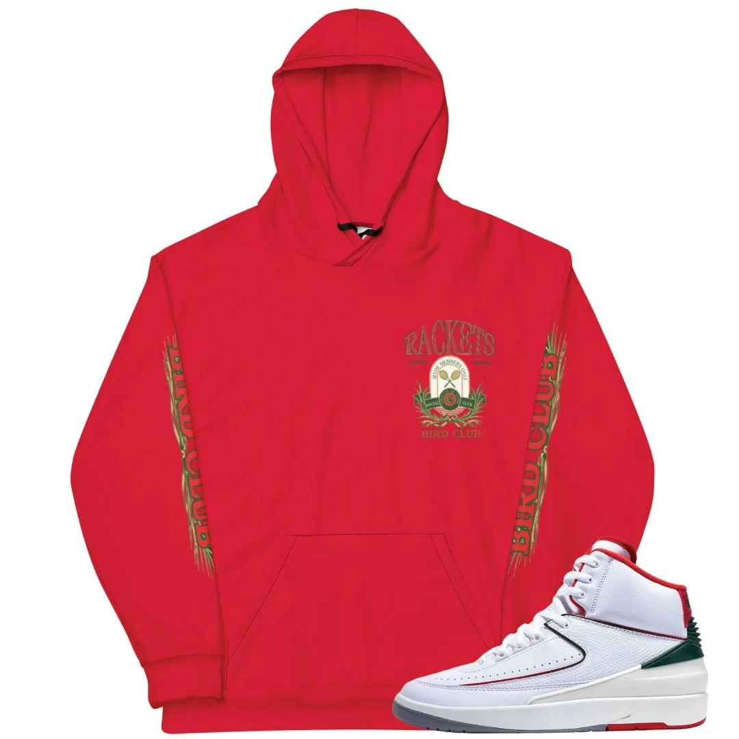 Retro 2 "Origins" Italy Rackets Hoodie