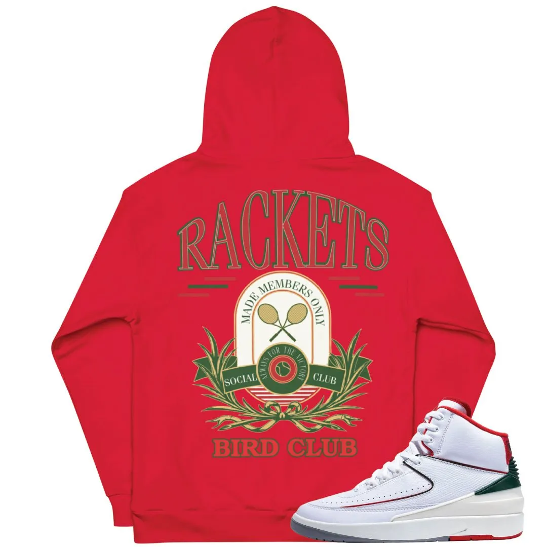 Retro 2 "Origins" Italy Rackets Hoodie