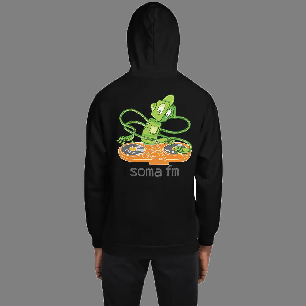 Robot DJ Pullover Hoodie