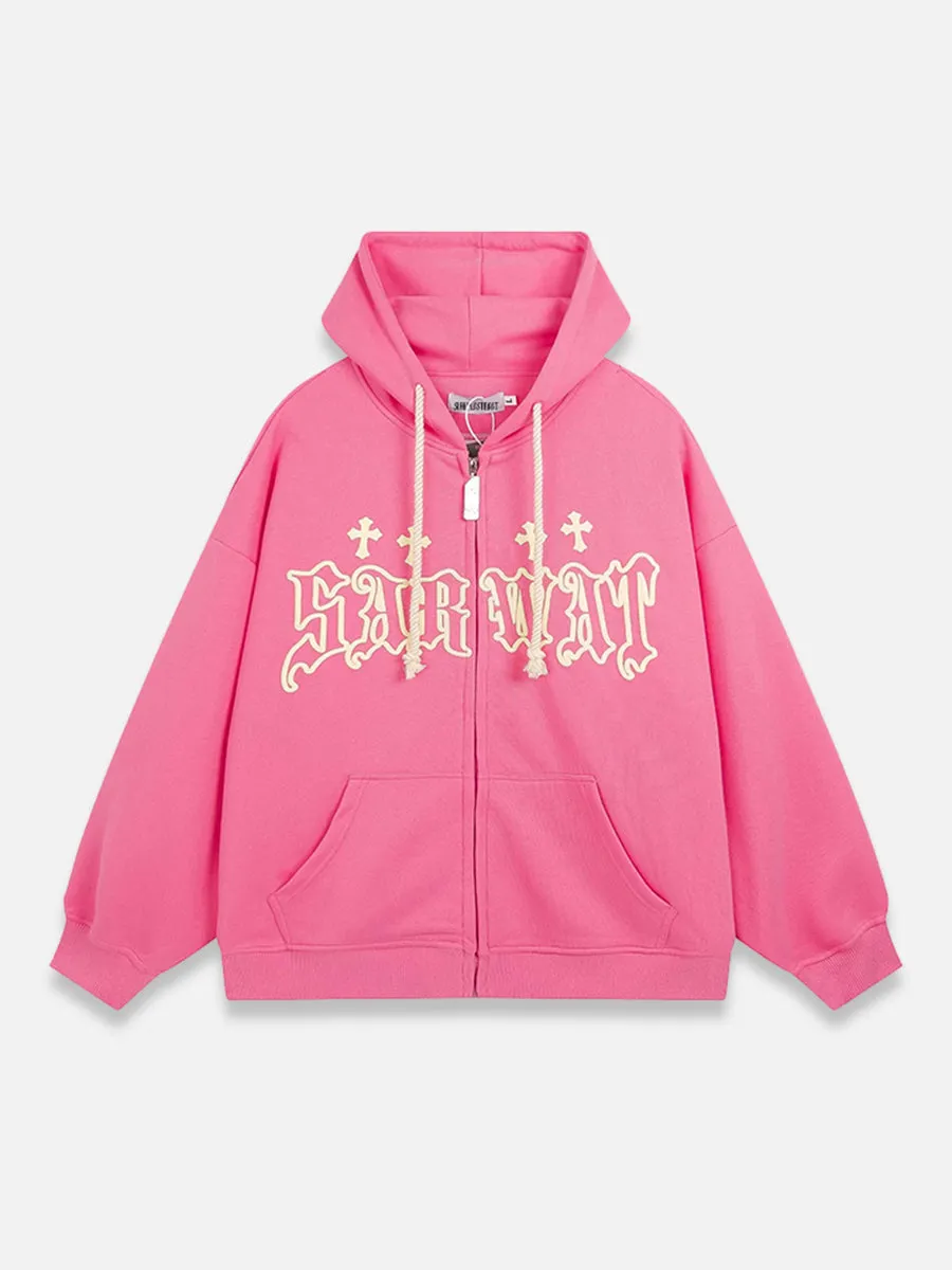 SARWAT ZIP-UP HOODIE