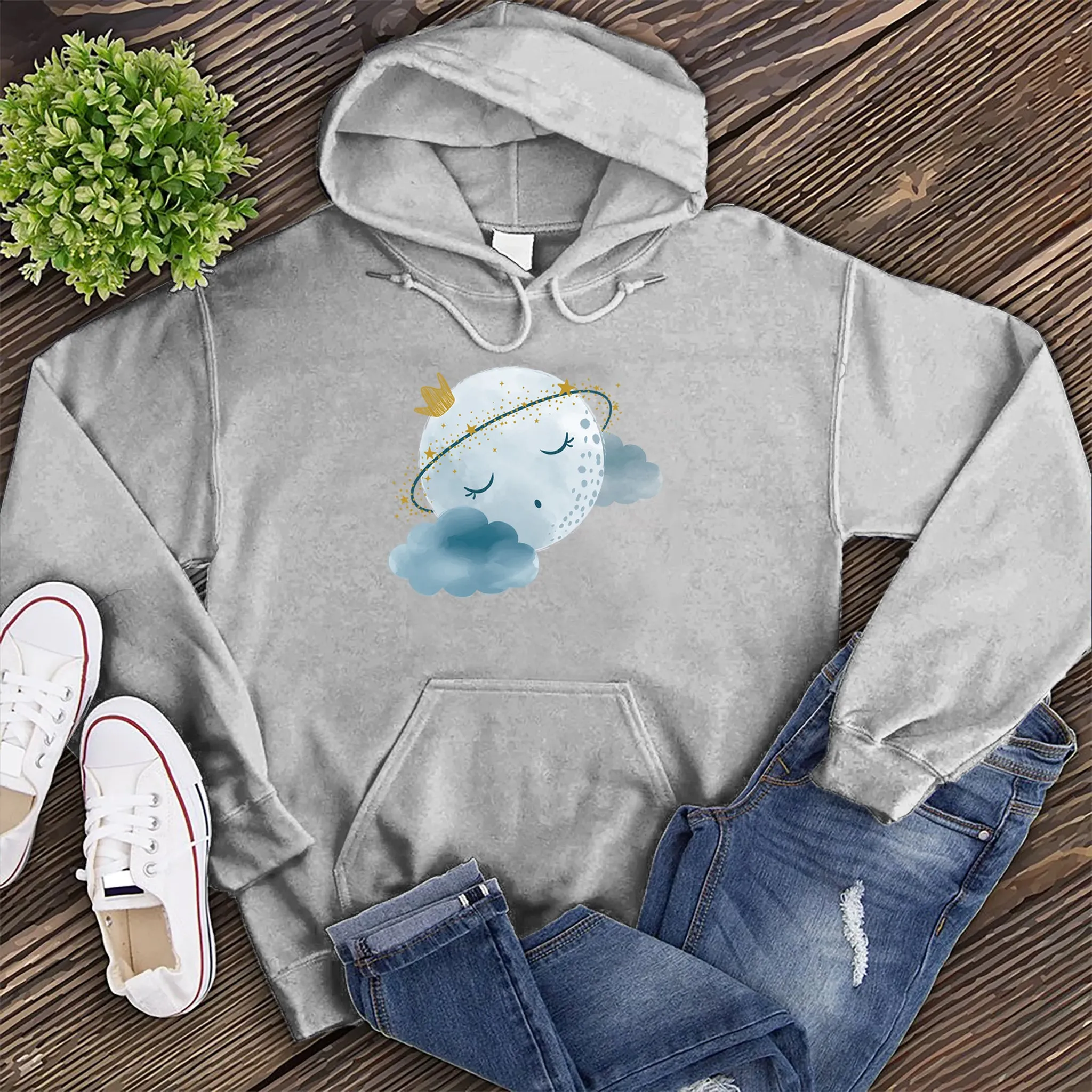 Sleepy Moon Hoodie