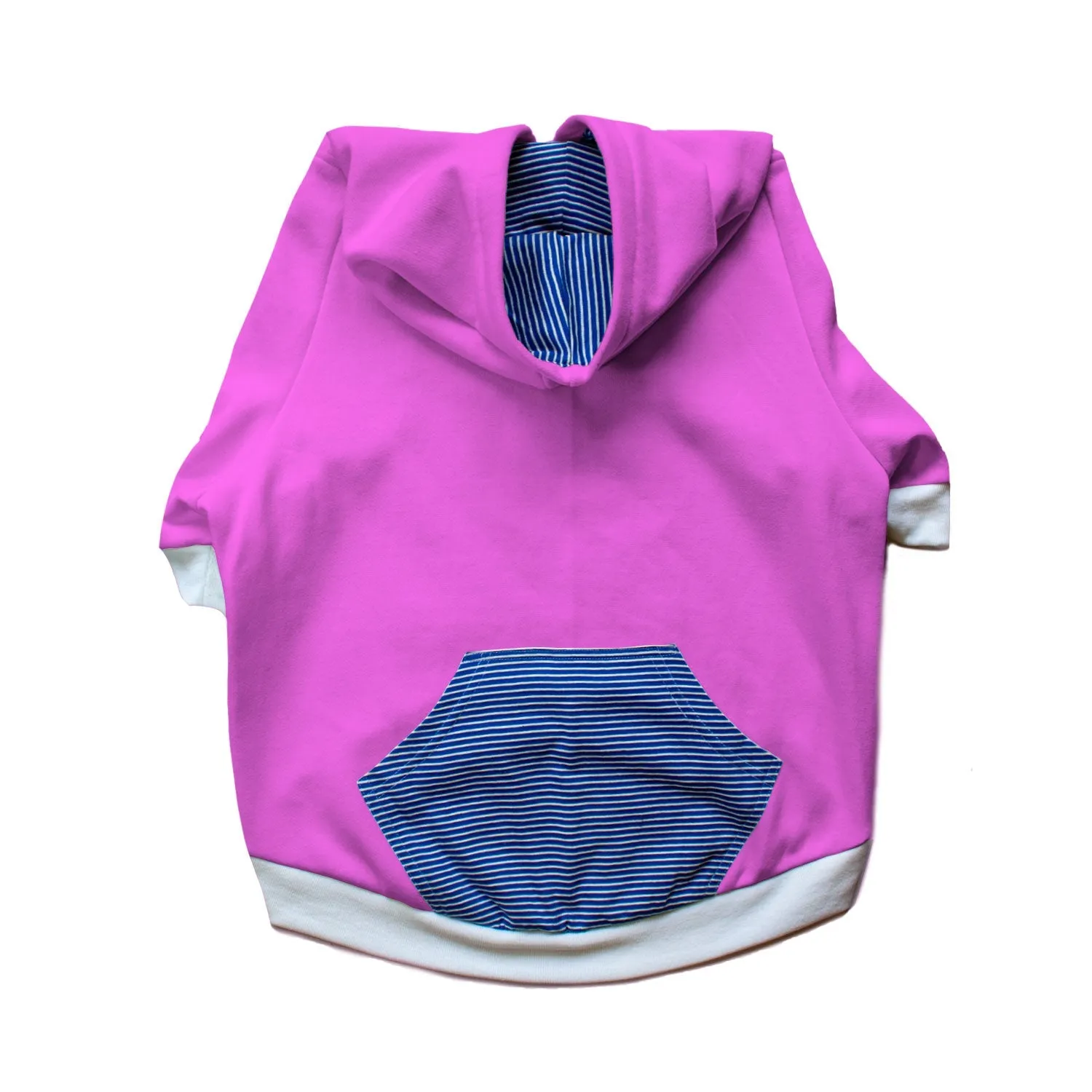 Striped Kangaroo Pocket Jumper Hoodie for Dogs