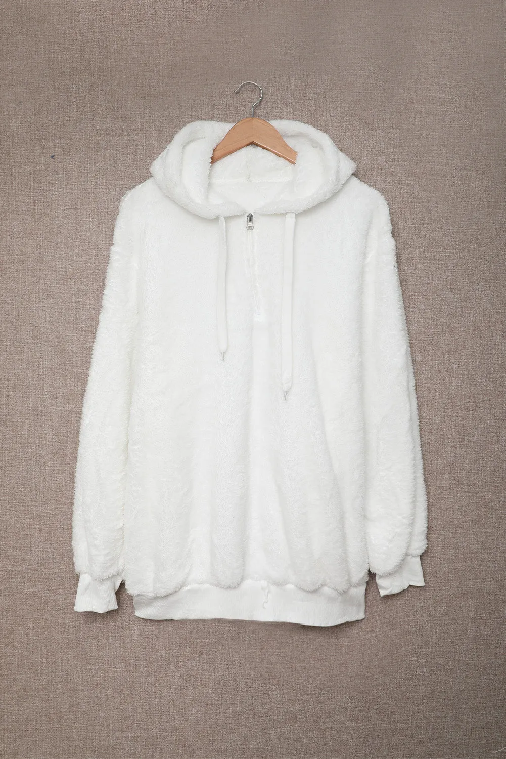 Warm Furry Pullover Hoodie