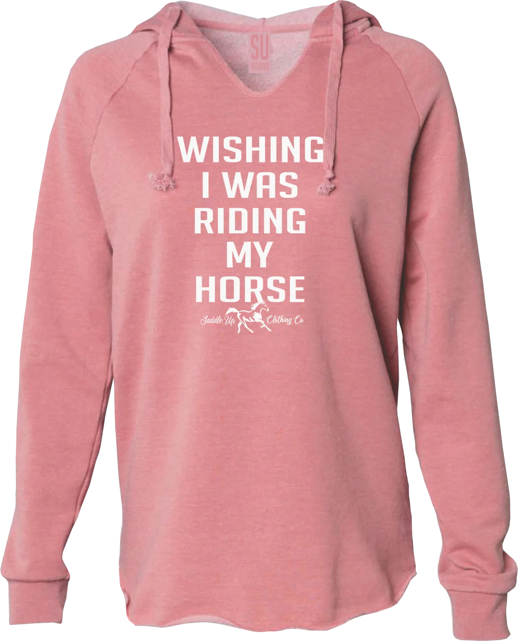 Wishing I was Riding Cozy Lightweight Hoodie