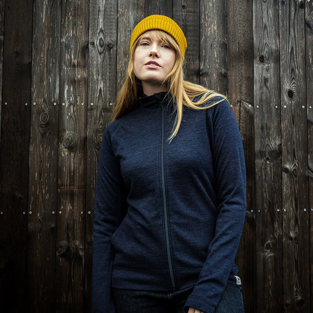 Womens IsoSoft 240 Hoodie (Navy)