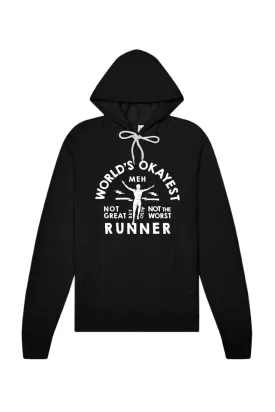 World's Okayest Runner Hoodie Sweatshirt